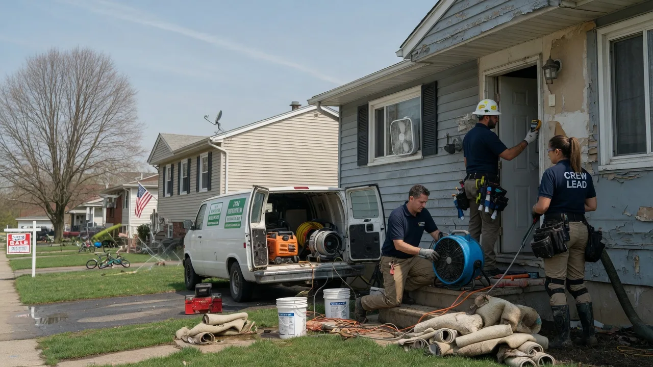 Flood Cleanup in Columbus, NM near me